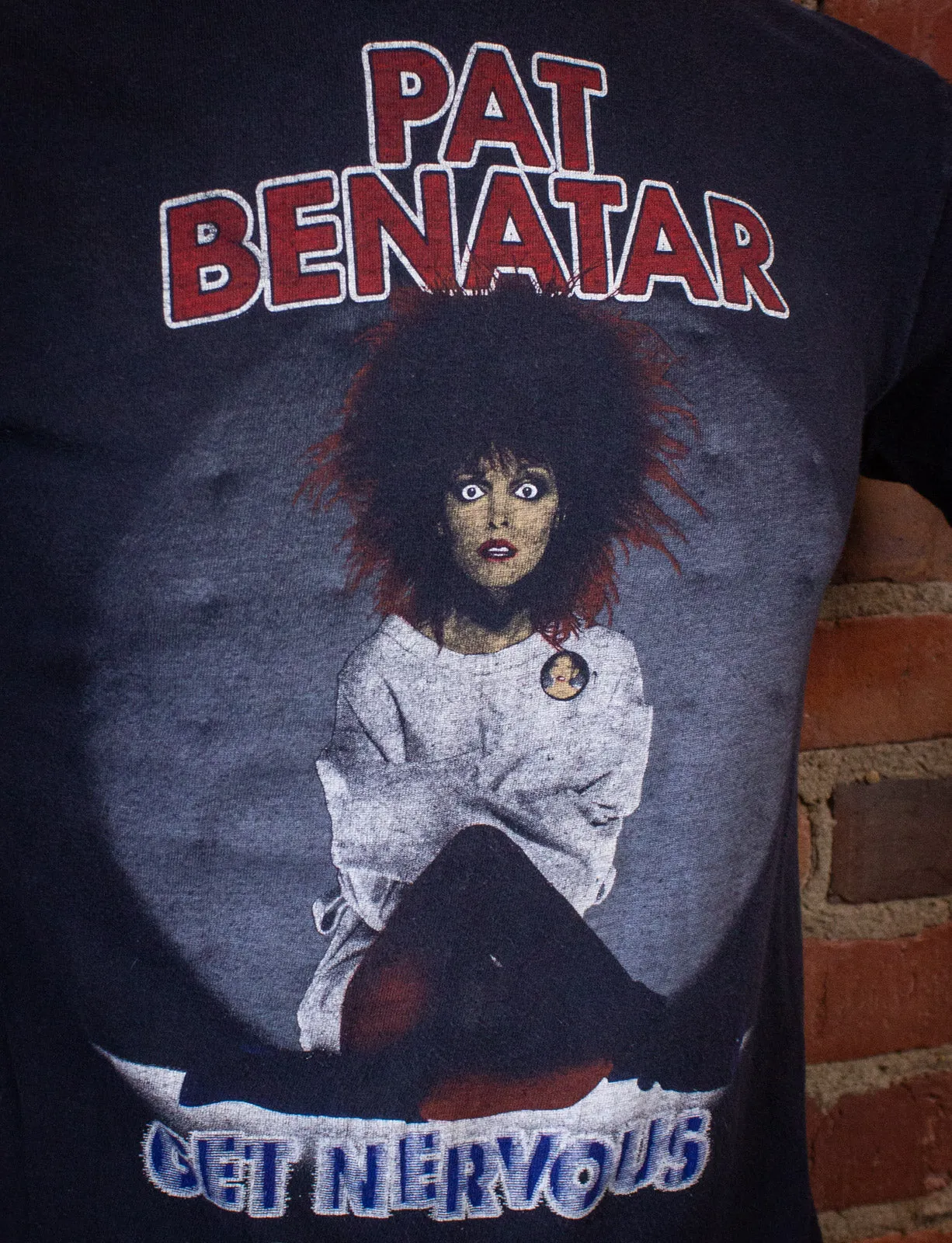 Vintage Pat Benatar Concert T Shirt Get Nervous 1982-83 Small