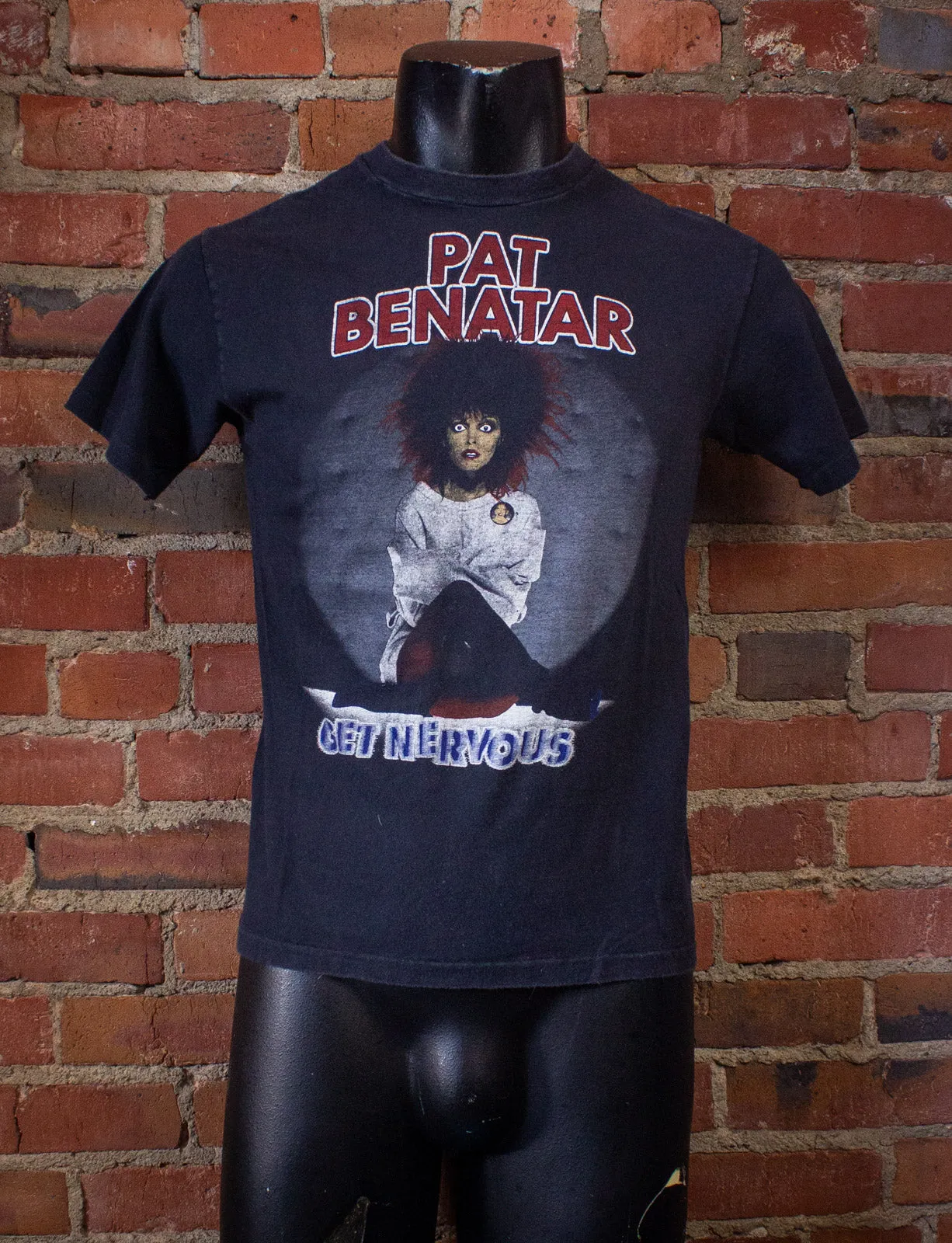 Vintage Pat Benatar Concert T Shirt Get Nervous 1982-83 Small