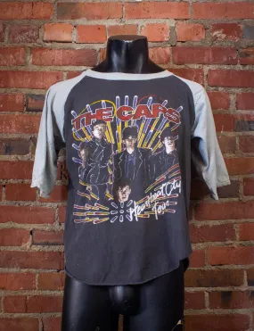 Vintage The Cars Concert T Shirt Heartbeat City Raglan 1984 L