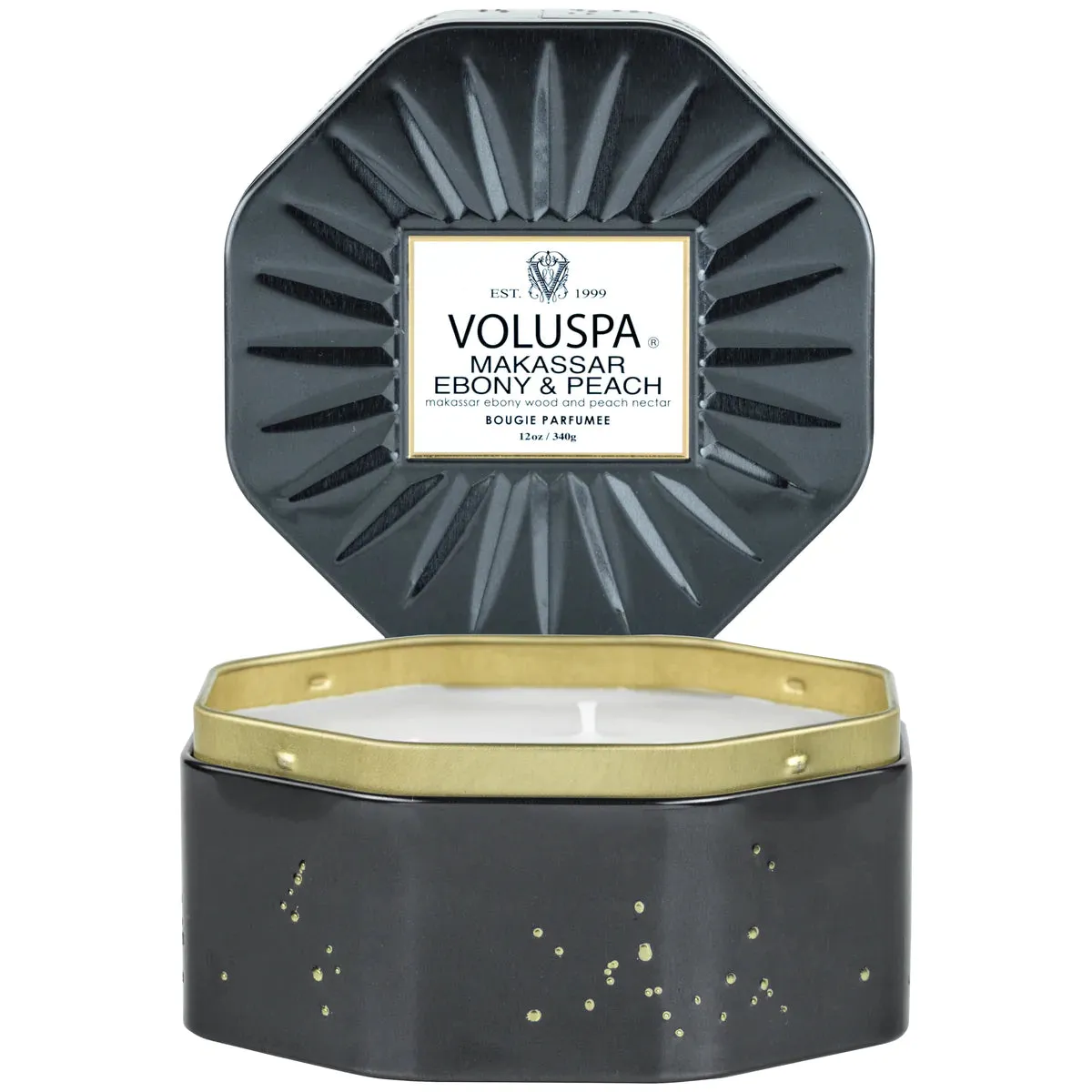 Voluspa ‘Makassar Ebony & Peach Oct Tin’