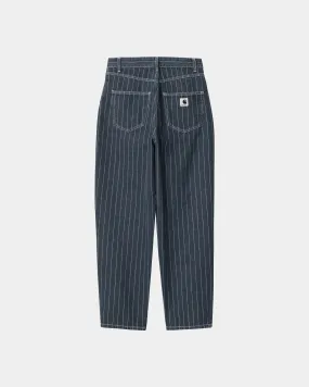 Women’s Orlean Stripe Pant | Blue / White (stone washed)