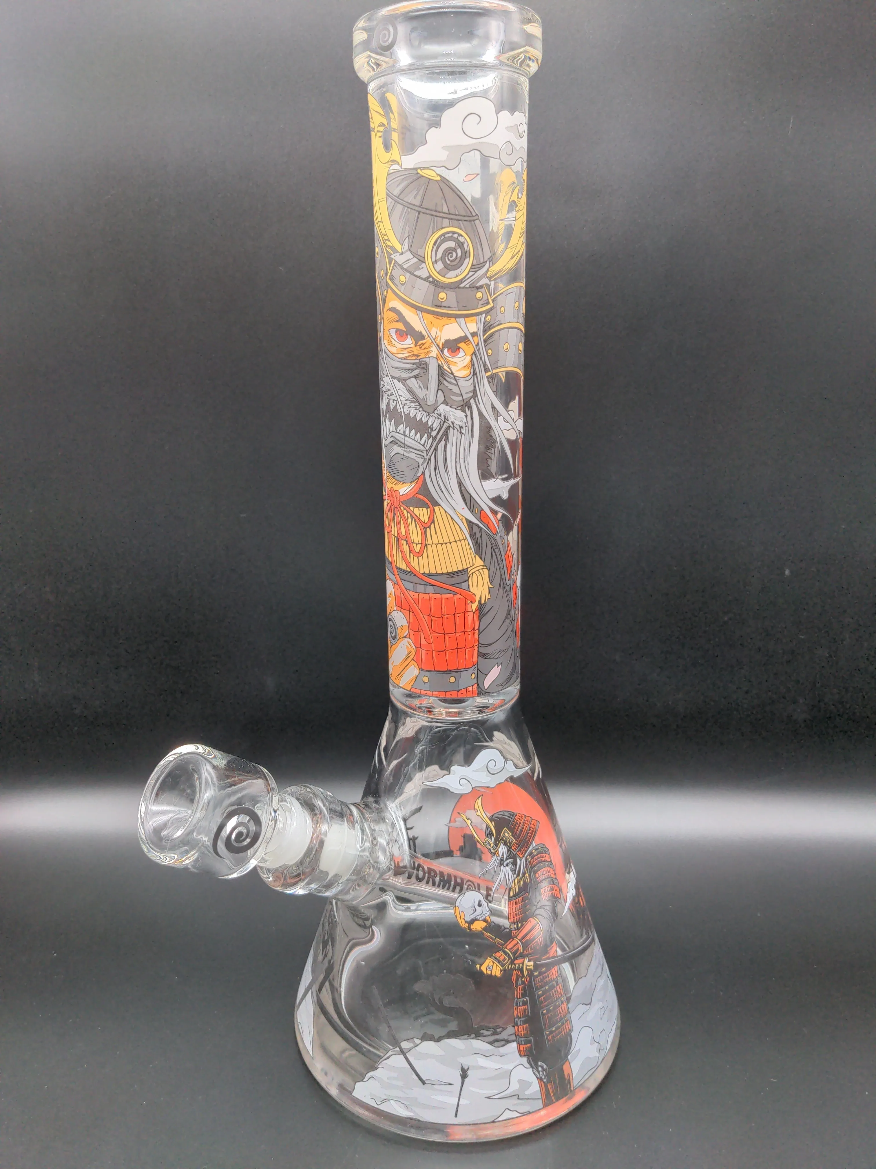 Wormhole Glass Shogun Beaker 15