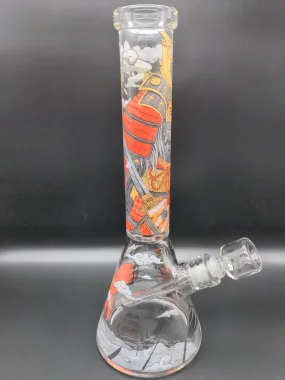 Wormhole Glass Shogun Beaker 15