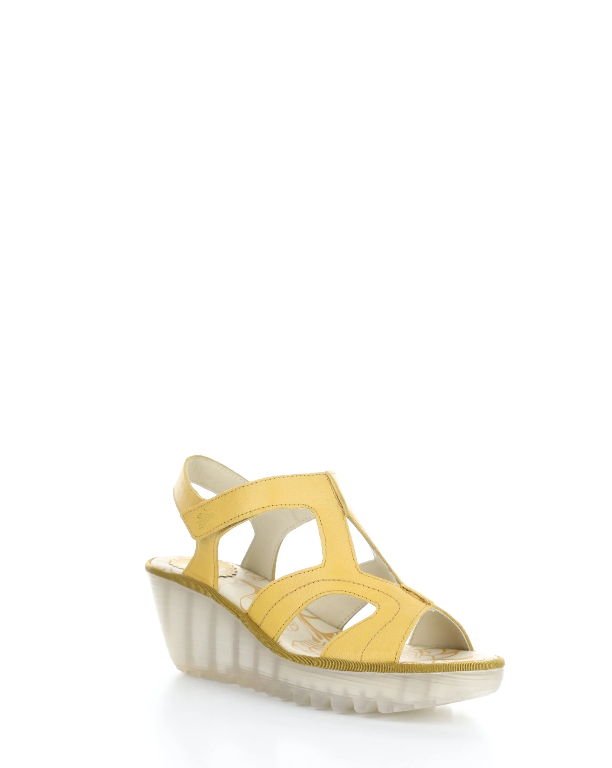 YOTU472FLY Yellow Velcro Sandals