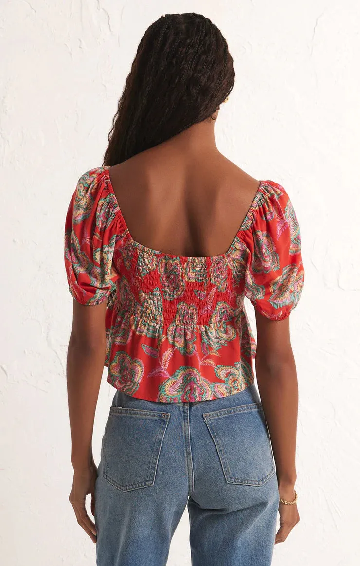 Zsupply ‘Renelle Tango Floral Top’